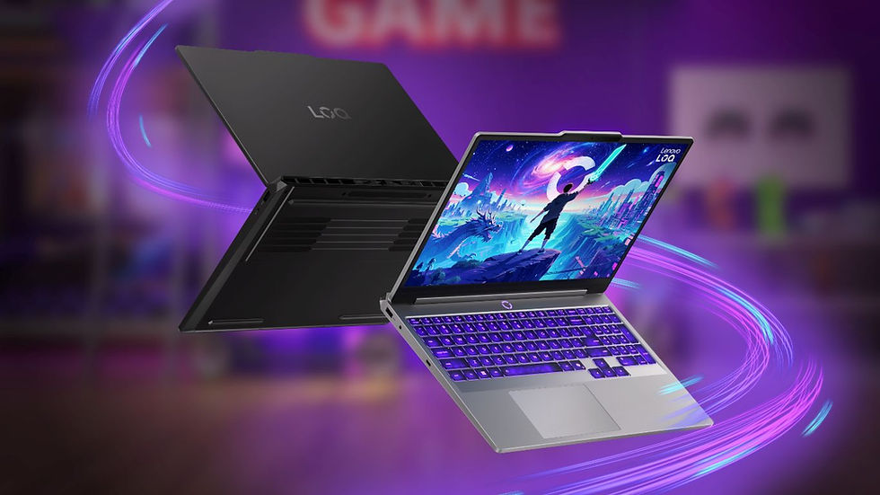 Lenovo enrichit son offre gaming avec de nouveaux PC LOQ Essential et moniteurs Legion