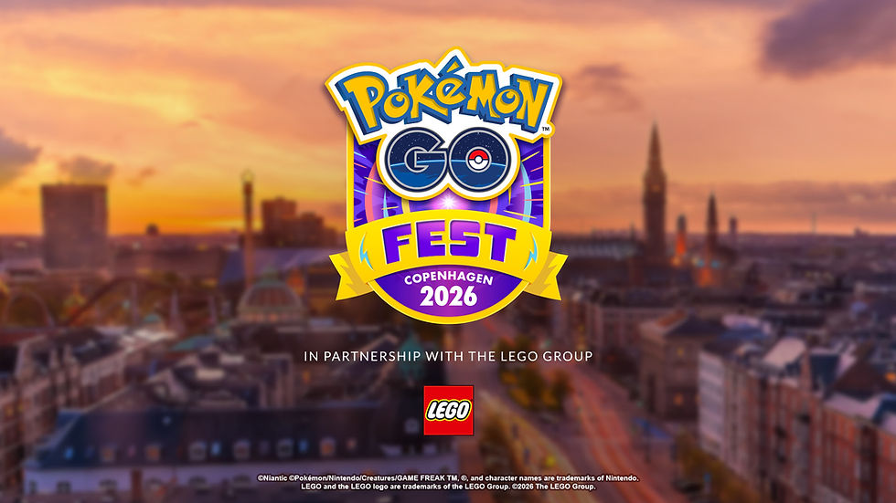 Pokémon GO et le groupe LEGO s'associent pour une collaboration inédite lors du Pokémon GO Fest 2026 à Copenhague