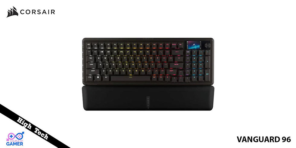 Test High Tech Clavier Gaming CORSAIR VANGUARD 96