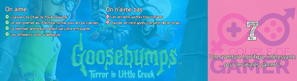 Test PlayStation 5 Goosebumps: Terror in Little Creek