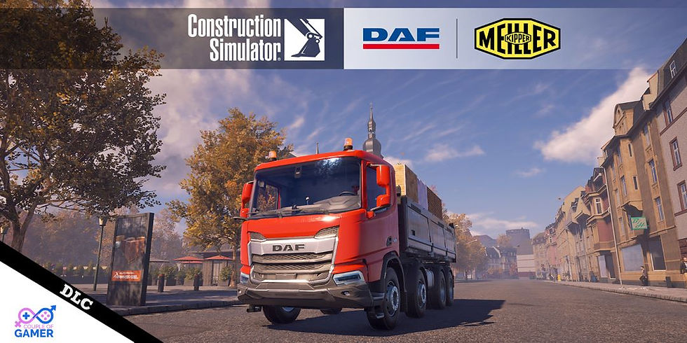 DLC Steam Construction Simulator DAF & MEILLER et Cosmetic Pack #3 Pack