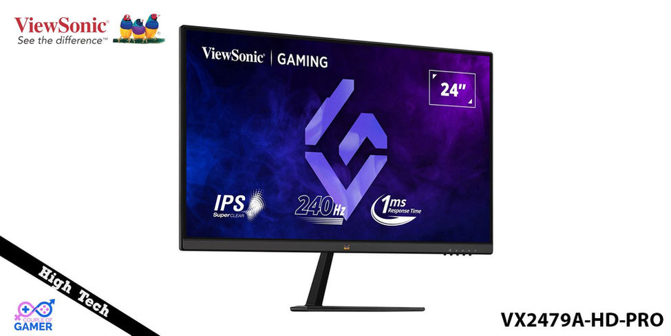 Test High Tech Moniteur gaming 24" ViewSonic VX2479A-HD-PRO