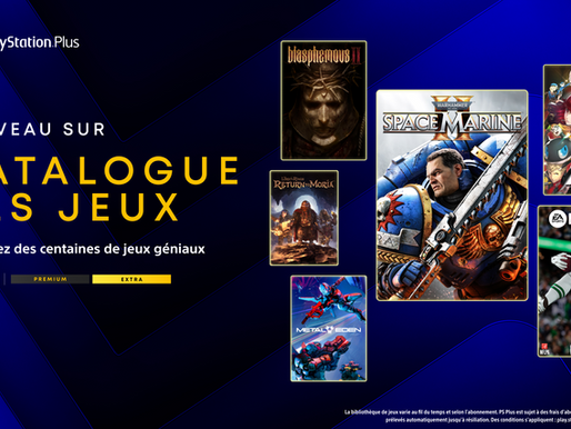 PlayStation dévoile la liste des jeux du PlayStation Plus Extra et Premium de mars