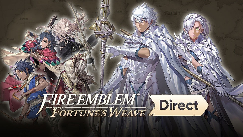 Au cours du Fire Emblem: Fortune's Weave Direct d'aujourd'hui, Nintendo a présenté des informations sur le nouvel opus de la série Fire Emblem à venir le 17 septembre en exclusivité sur Nintendo Switch 2.