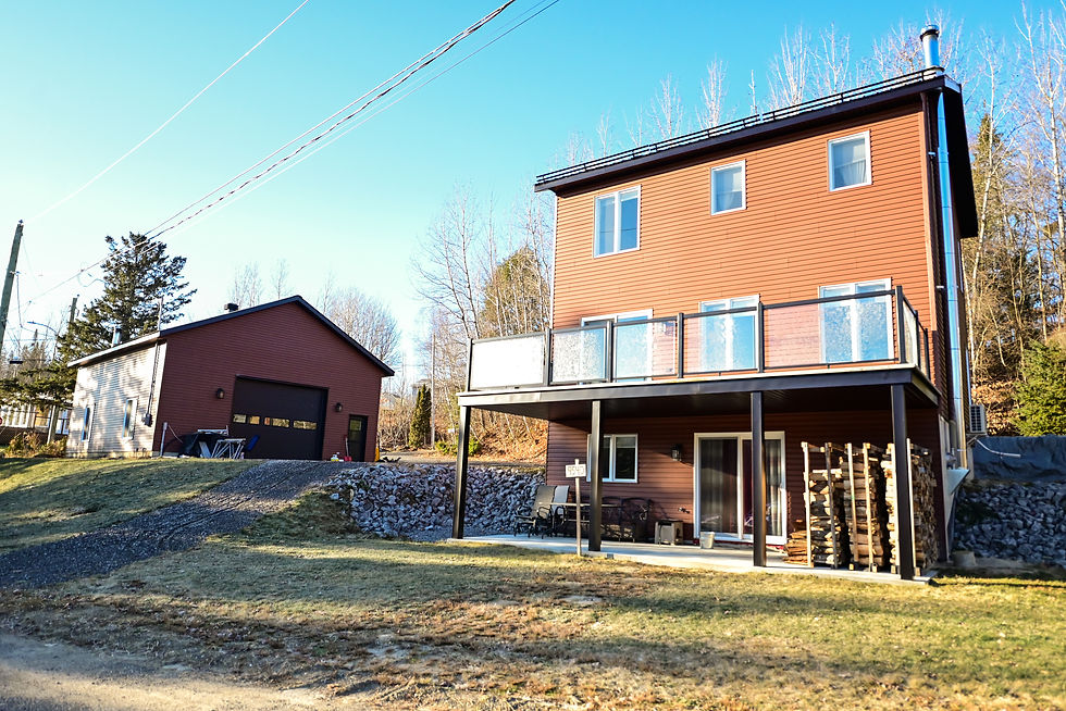 Extérieur et garage