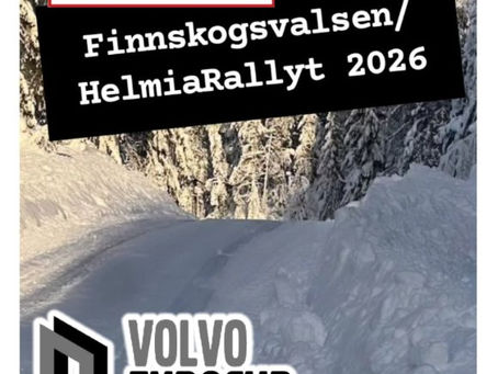 Finnskogsvalsen/HelmiaRallyt 2026 anmäl nu