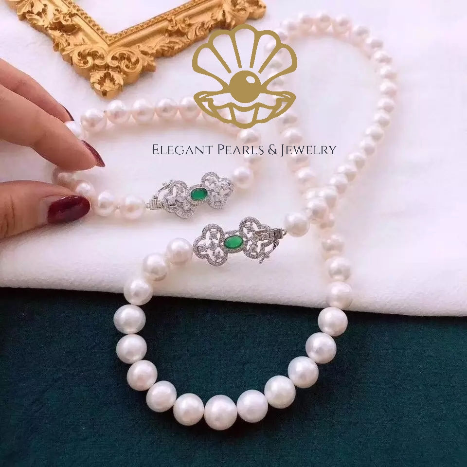 Thumbnail: 9-10mm Pearls Set 