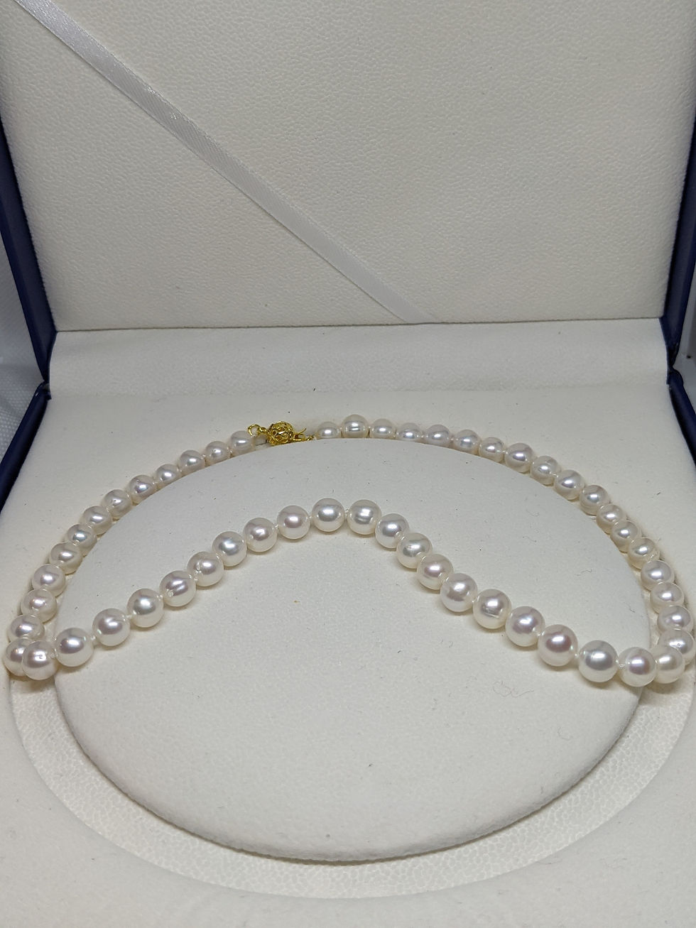 Thumbnail: 8-9mm Akoya White Peals Necklace