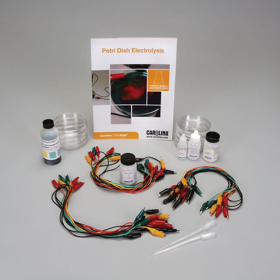 Carolina ChemKits®: Petri Dish Electrolysis