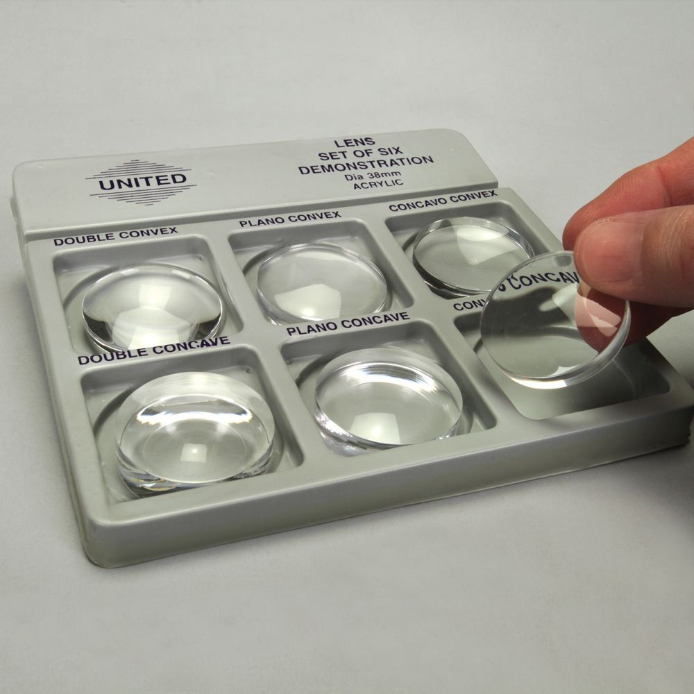 Acrylic Lens Set, 35-mm, Set of 6