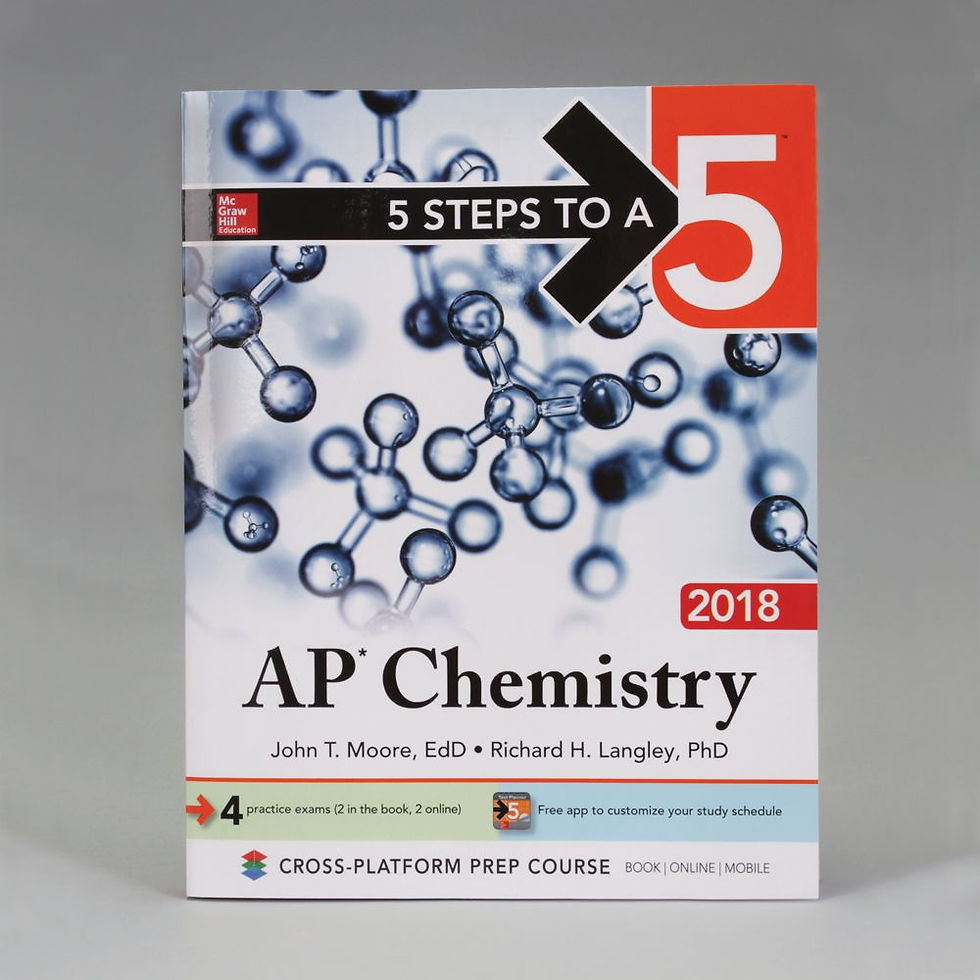 5 Steps to a 5: AP* Chemistry Book, 2019