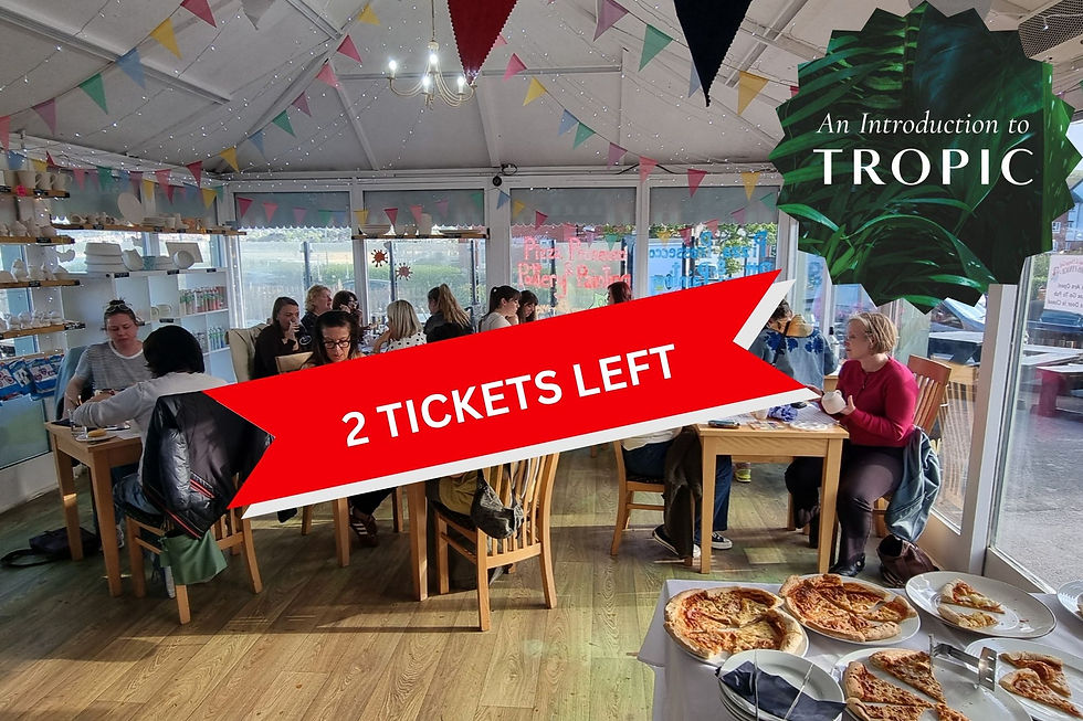 Sip & Paint - Pizza & Prosecco with Tropic Skincare Demo