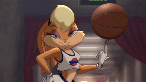 giphy LOLA HAS BASKETBALL SKILLZ.gif