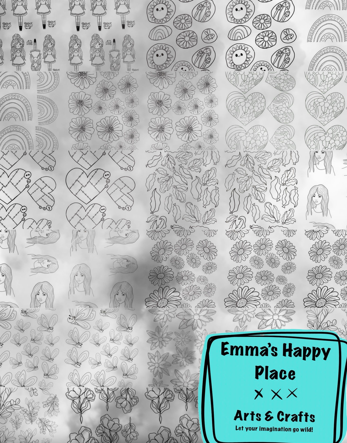 Colour and create collage