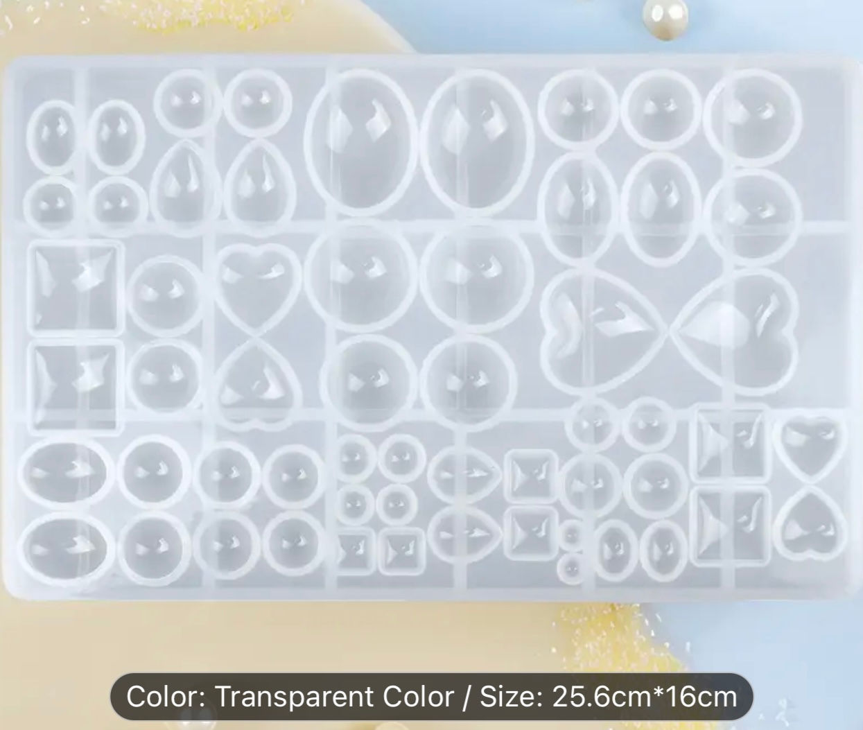 Cabochon mould perfect to make jewellery and charms 