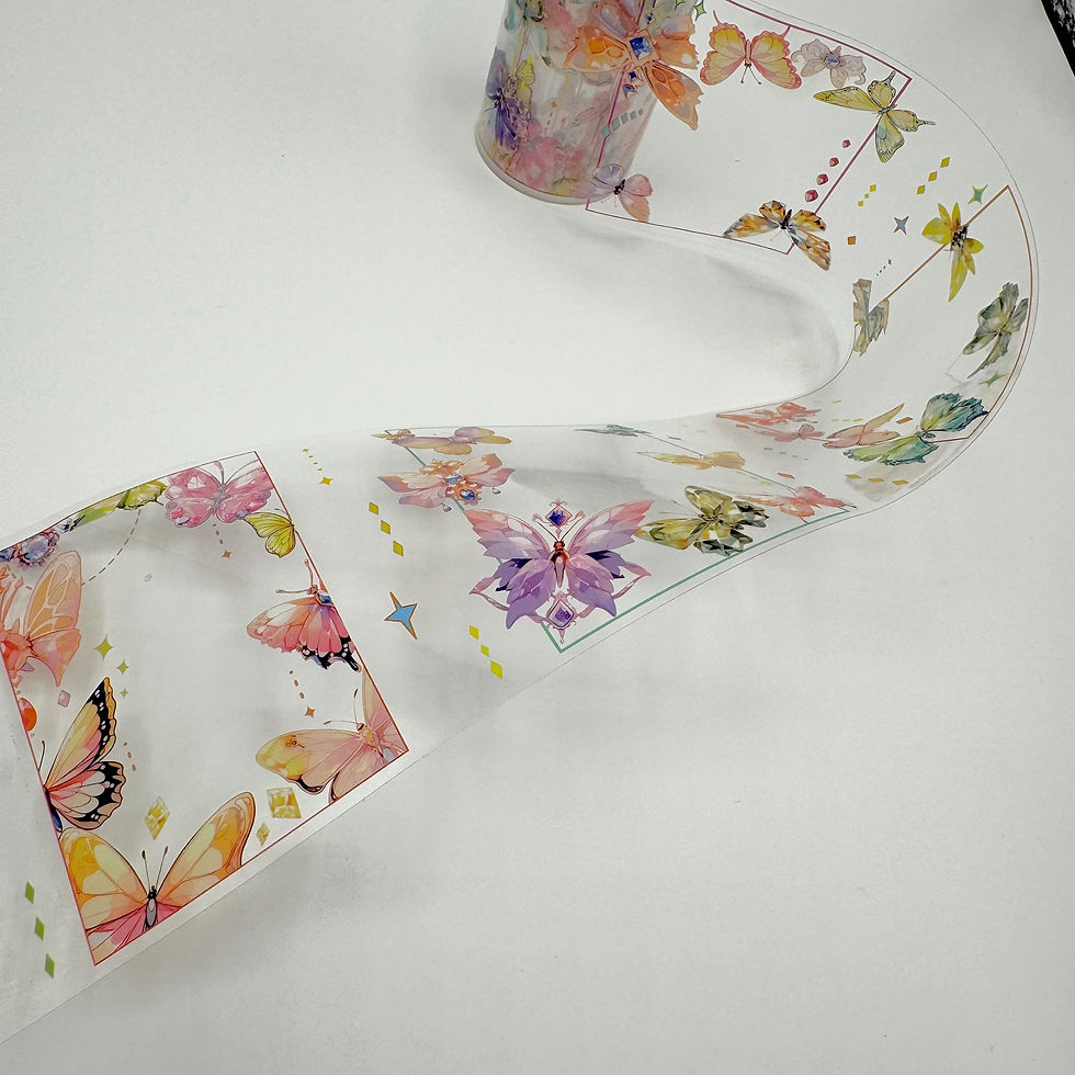 Thumbnail: Butterfly frames colourful tape x3m 