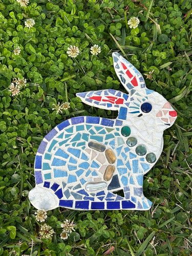 Bunny Cut Out / DIY Kit | beachlifemosaics