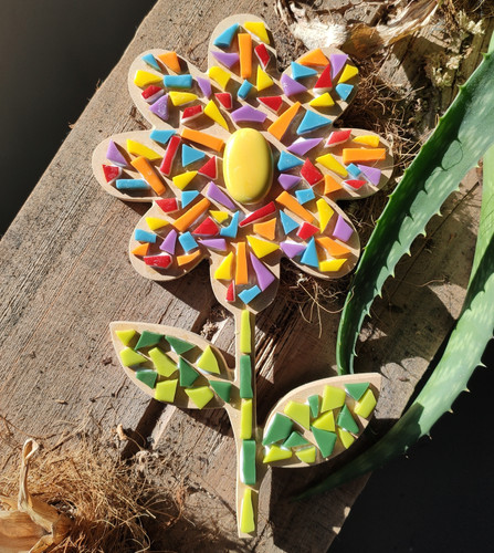 Daisy Flower Cut Out / DIY Kit | beachlifemosaics