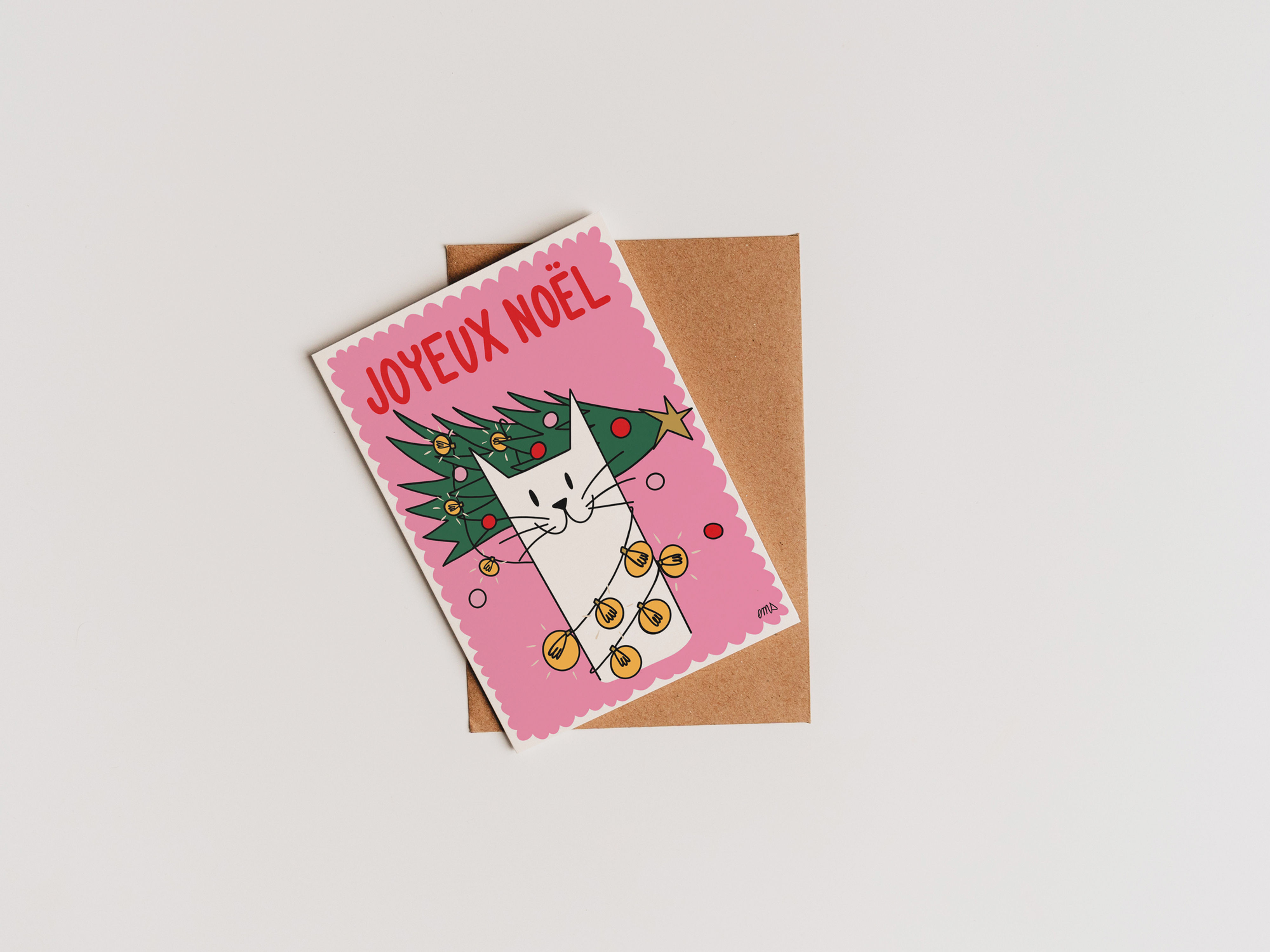 CHAT JOYEUX NOËL