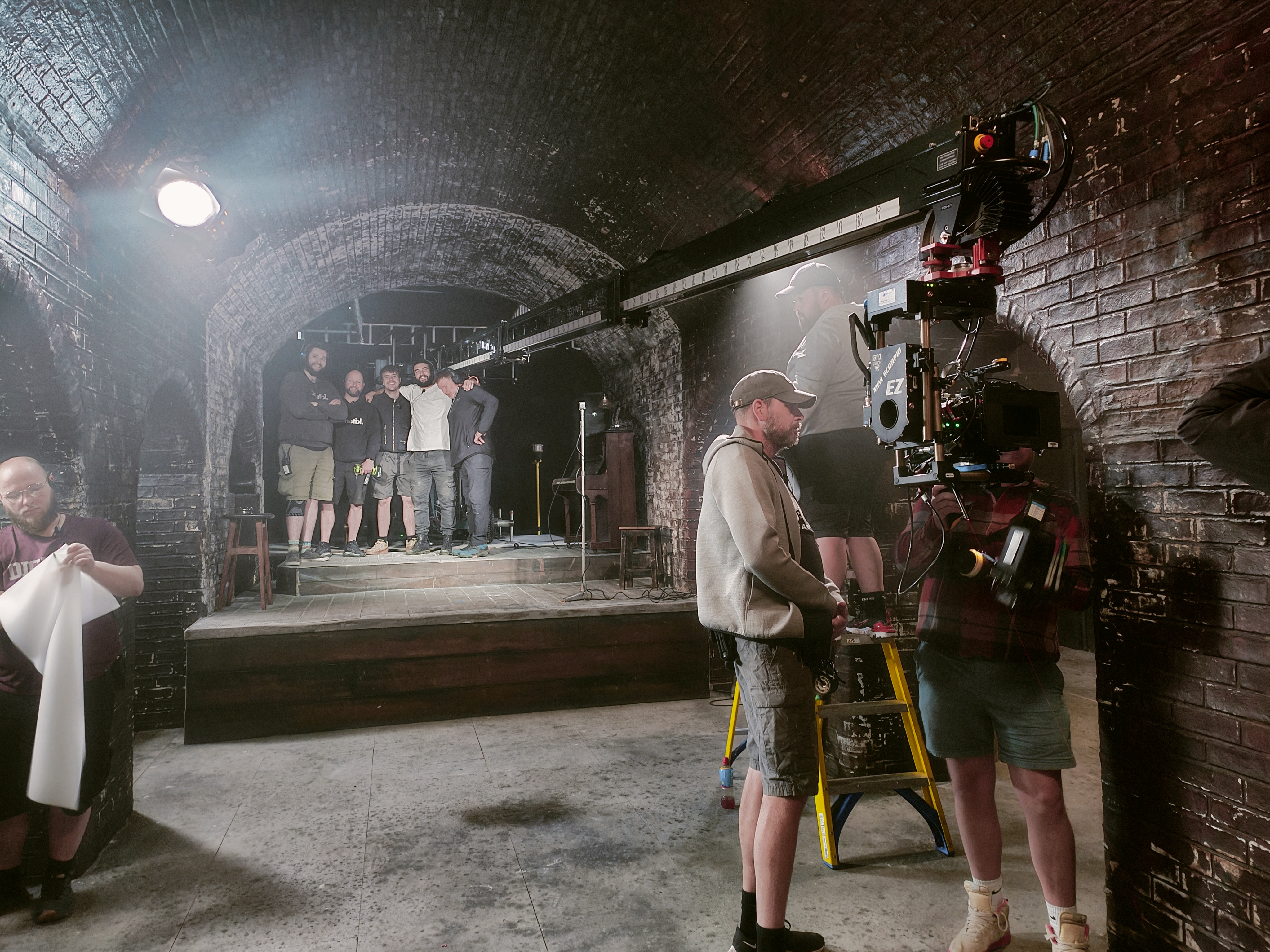 Kinetik grip crew on a film set
