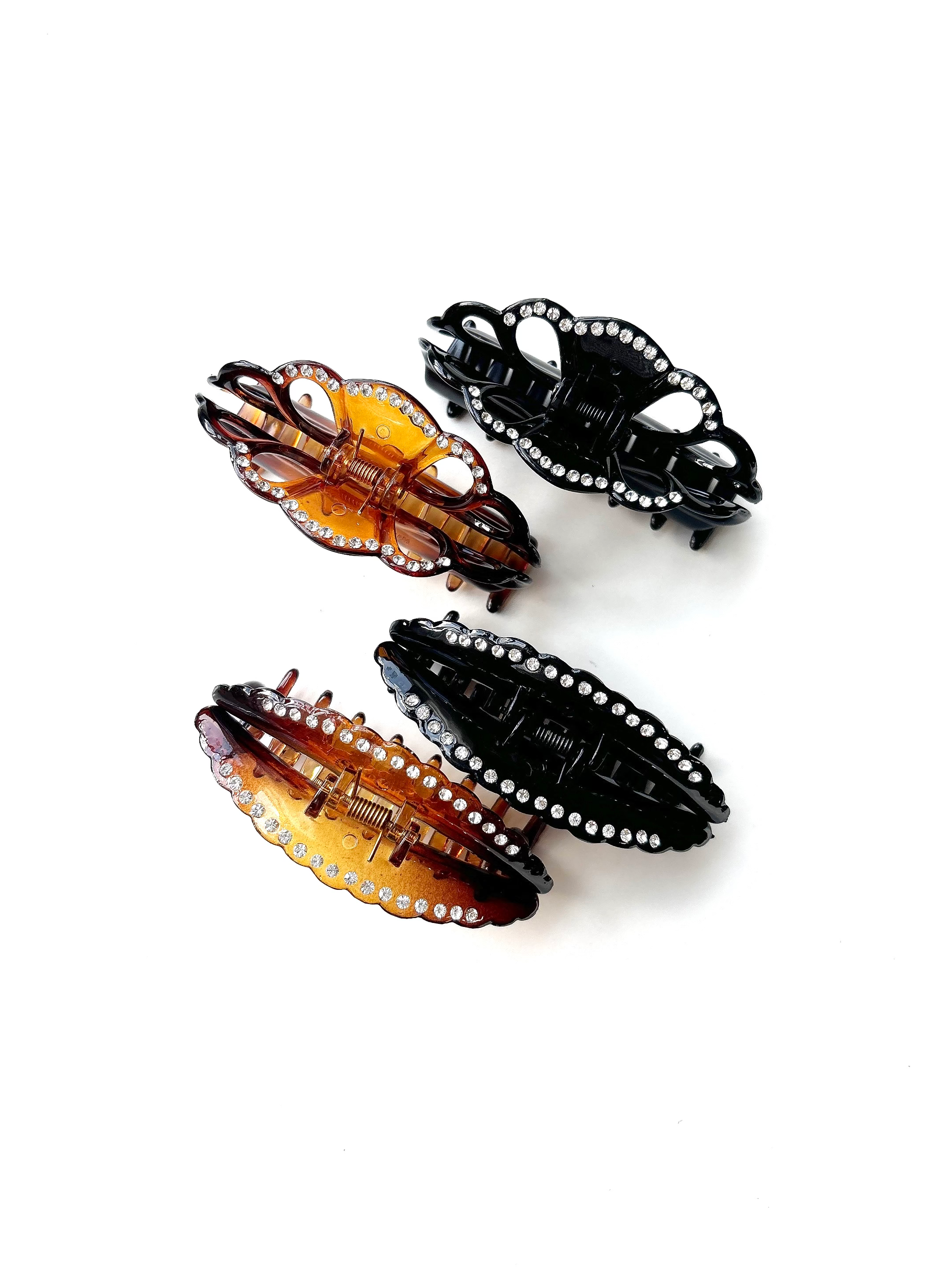 Simple Cubic Claw Clip (2 designs/2 colors)