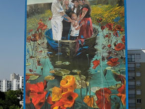 Fresque d'HOPARE Ã Argenteuil