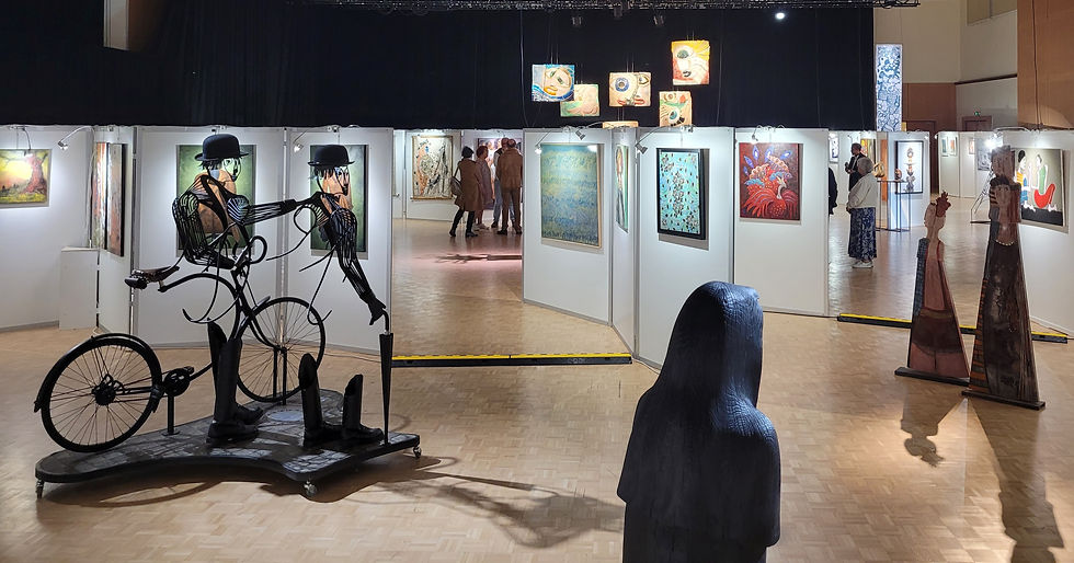 34 Salon de Peinture et de Sculpture de Maromme avec l'invité d'honneur Laurent Levillain