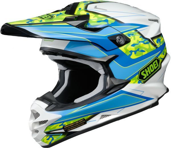 Shoei VFX-W MX Helmet Turmoil TC2