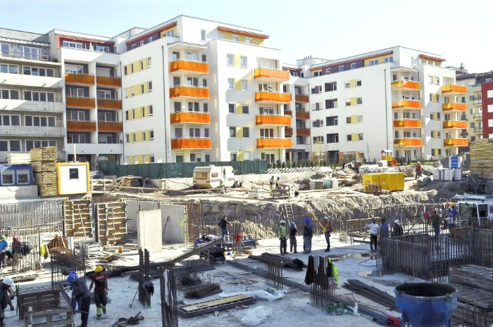 Budapest new residential development