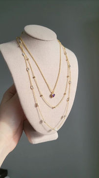 Thumbnail: Dainty "Birth Stone" Necklaces