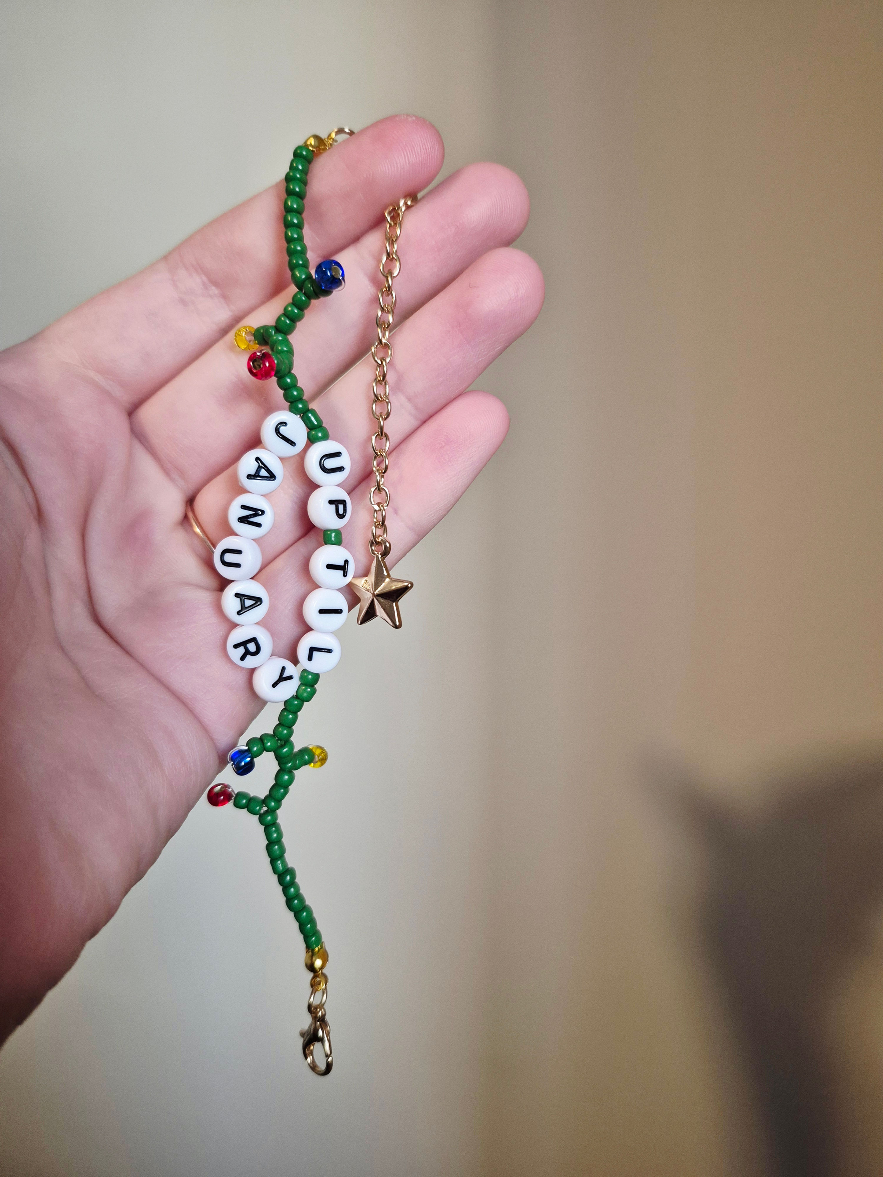 Up Til January Friendship Bracelet