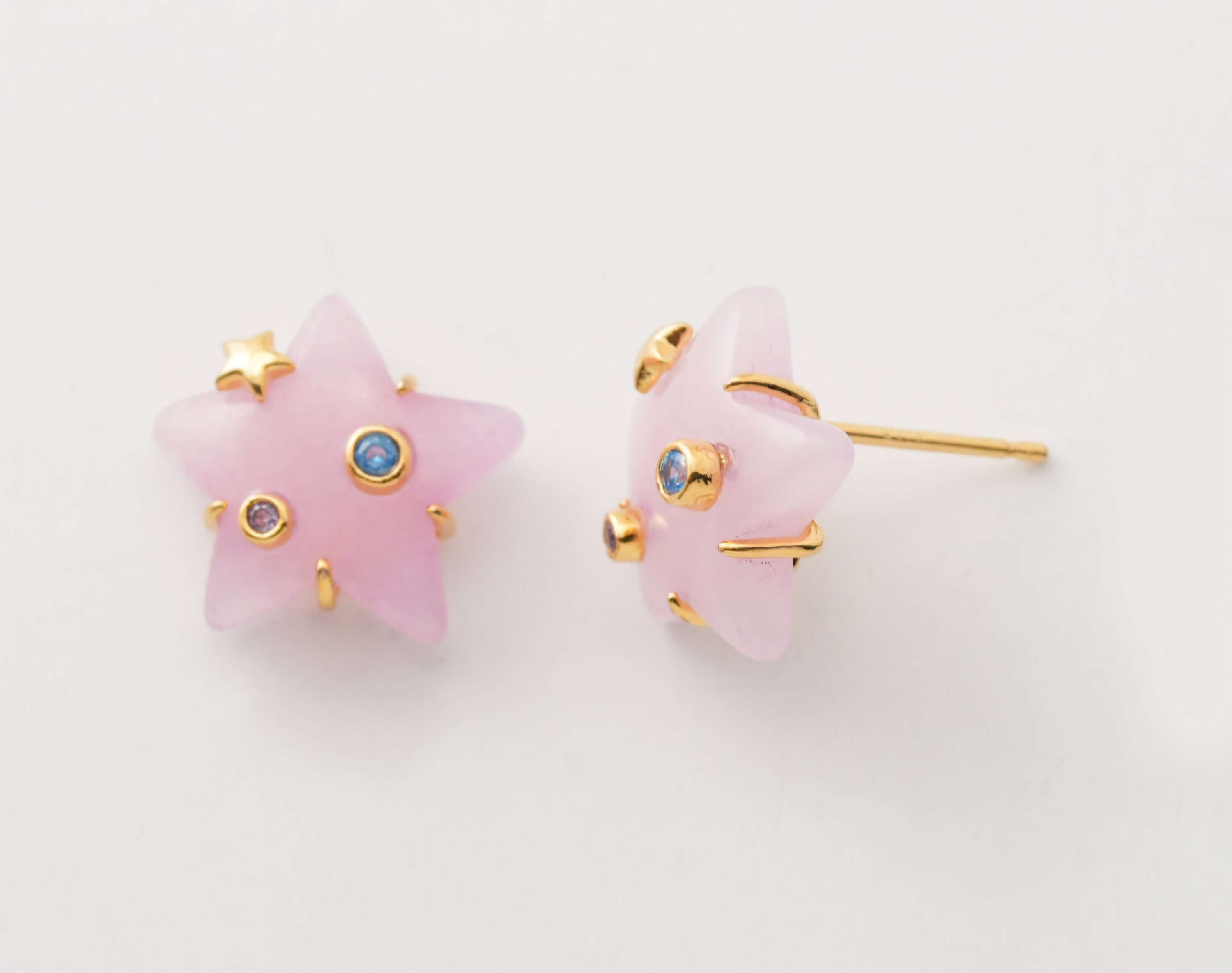 Blushing Star Studs