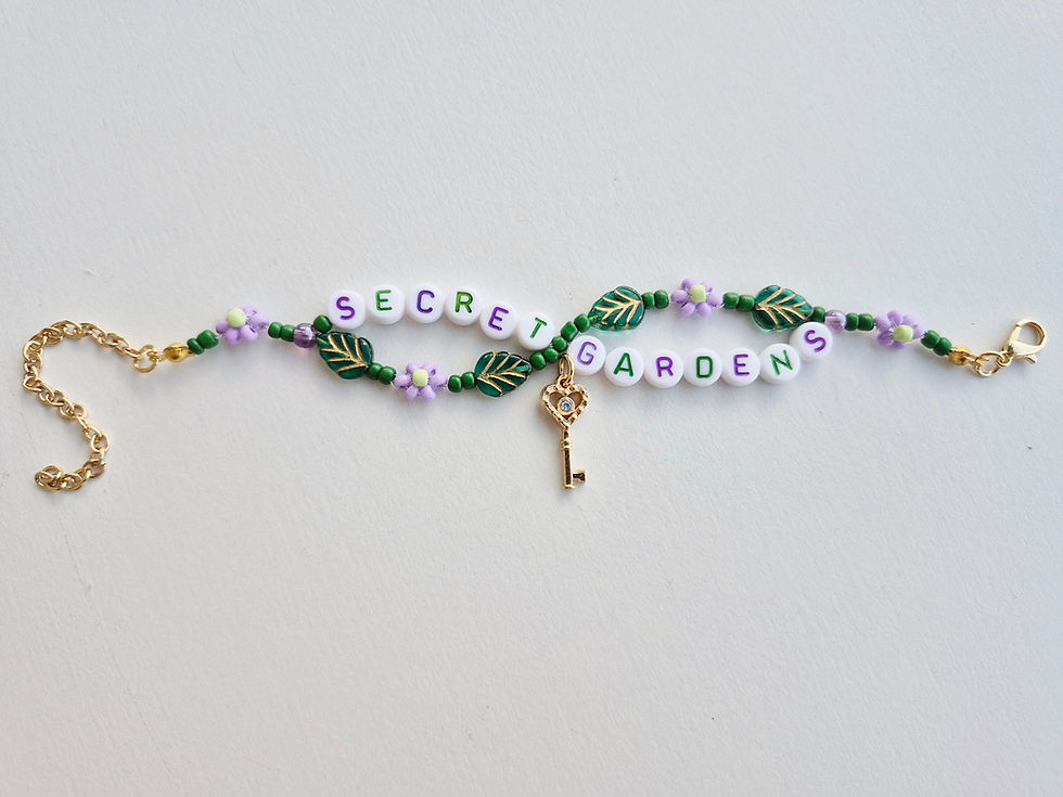 Secret Gardens Friendship Bracelet