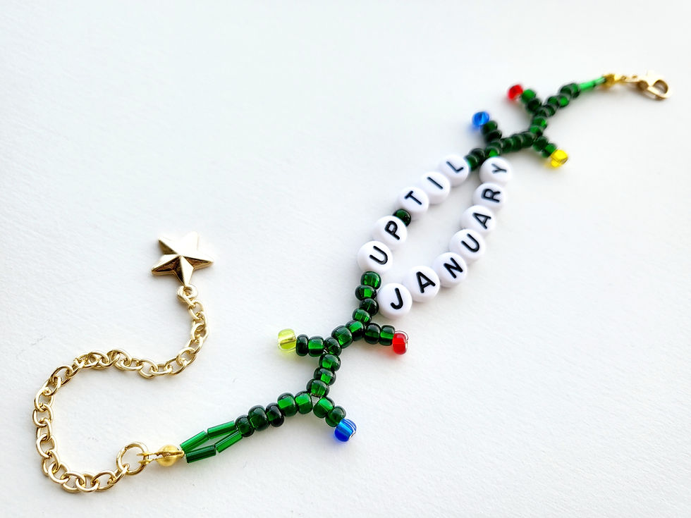 Up Til January Friendship Bracelet