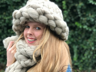 XXL-sjaal en Muts