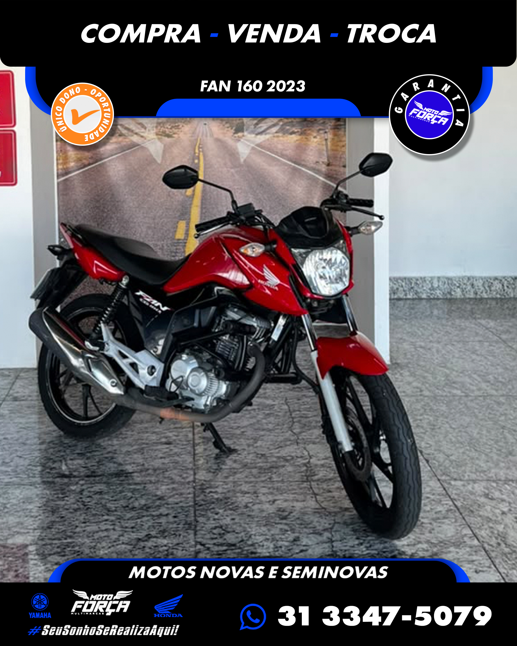 ✅ Fan 160 CBS Ano 2023.
