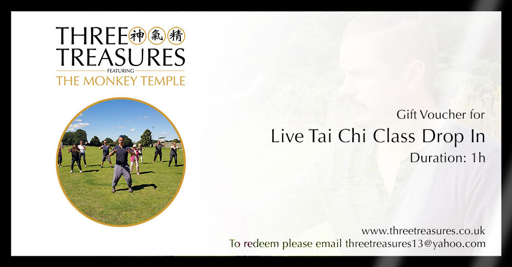 Gift Voucher: Live Tai Chi Class Drop In