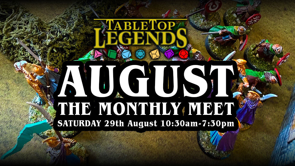 The Monthly Meet: Saturday 29th August 2026
