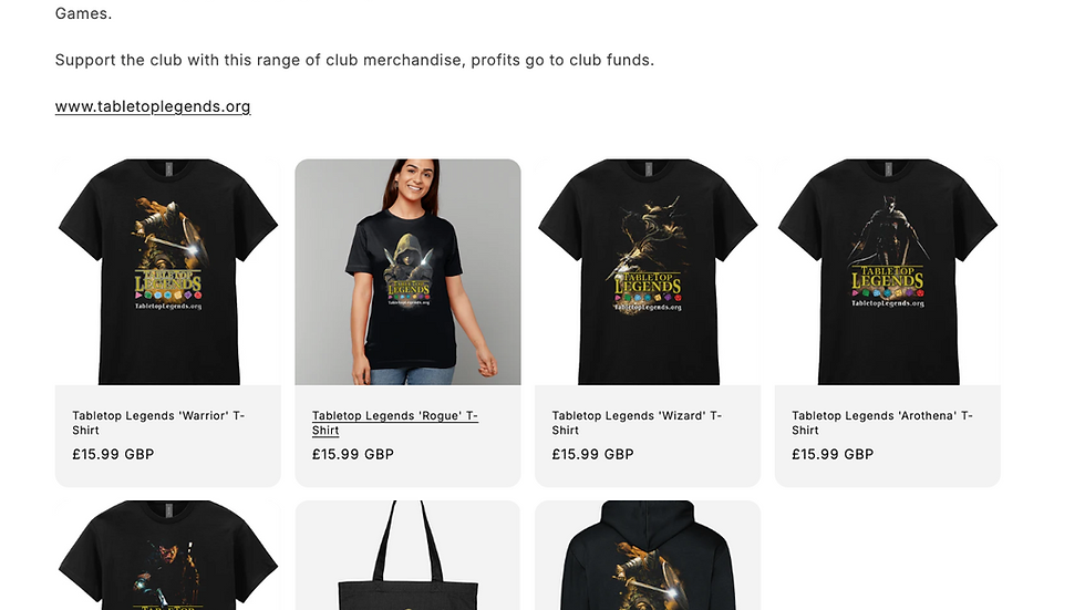Club Merch Store