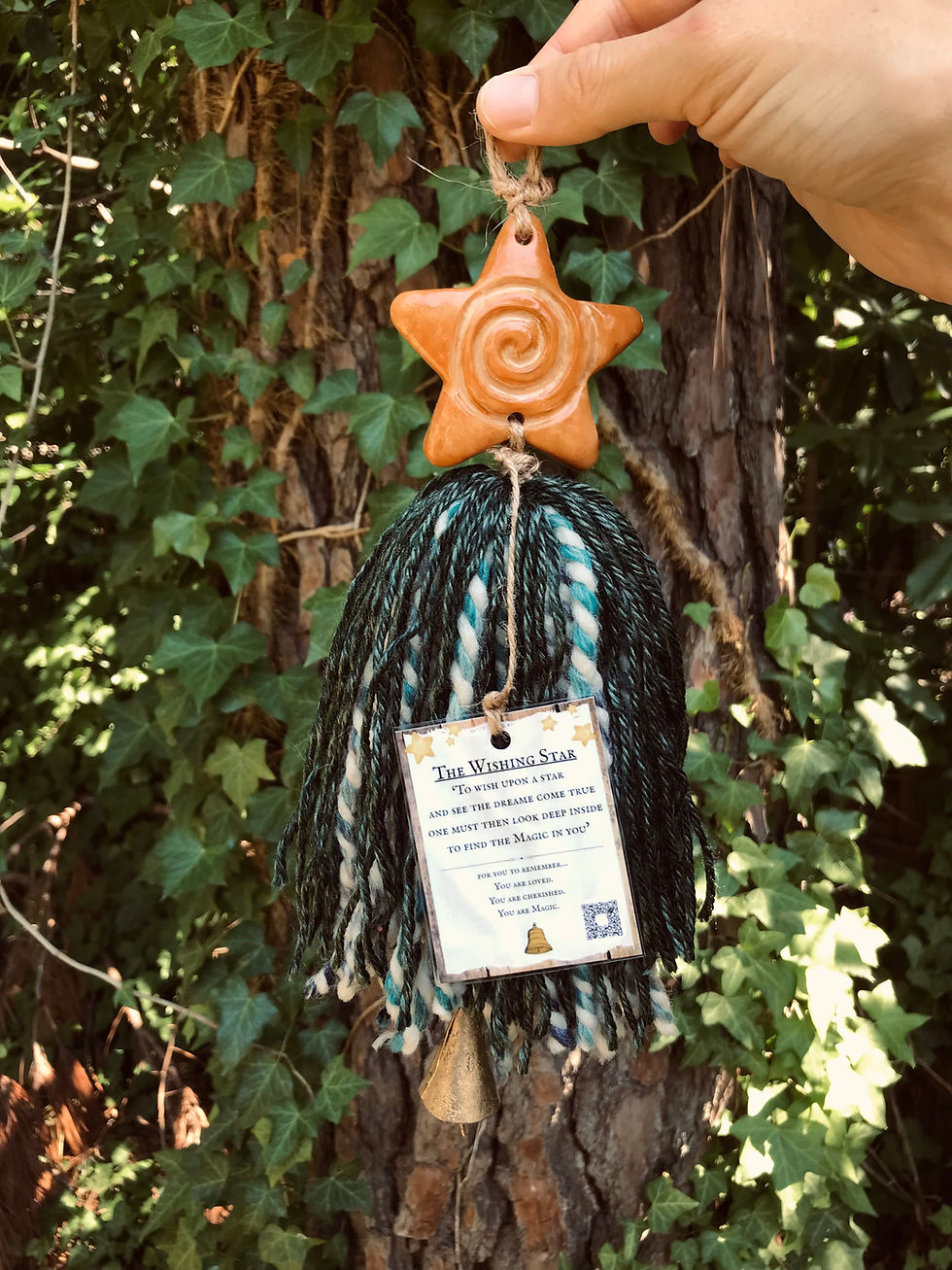 Thumbnail: ‘The Wishing Star’ Handmade, Whimsical Ornaments  