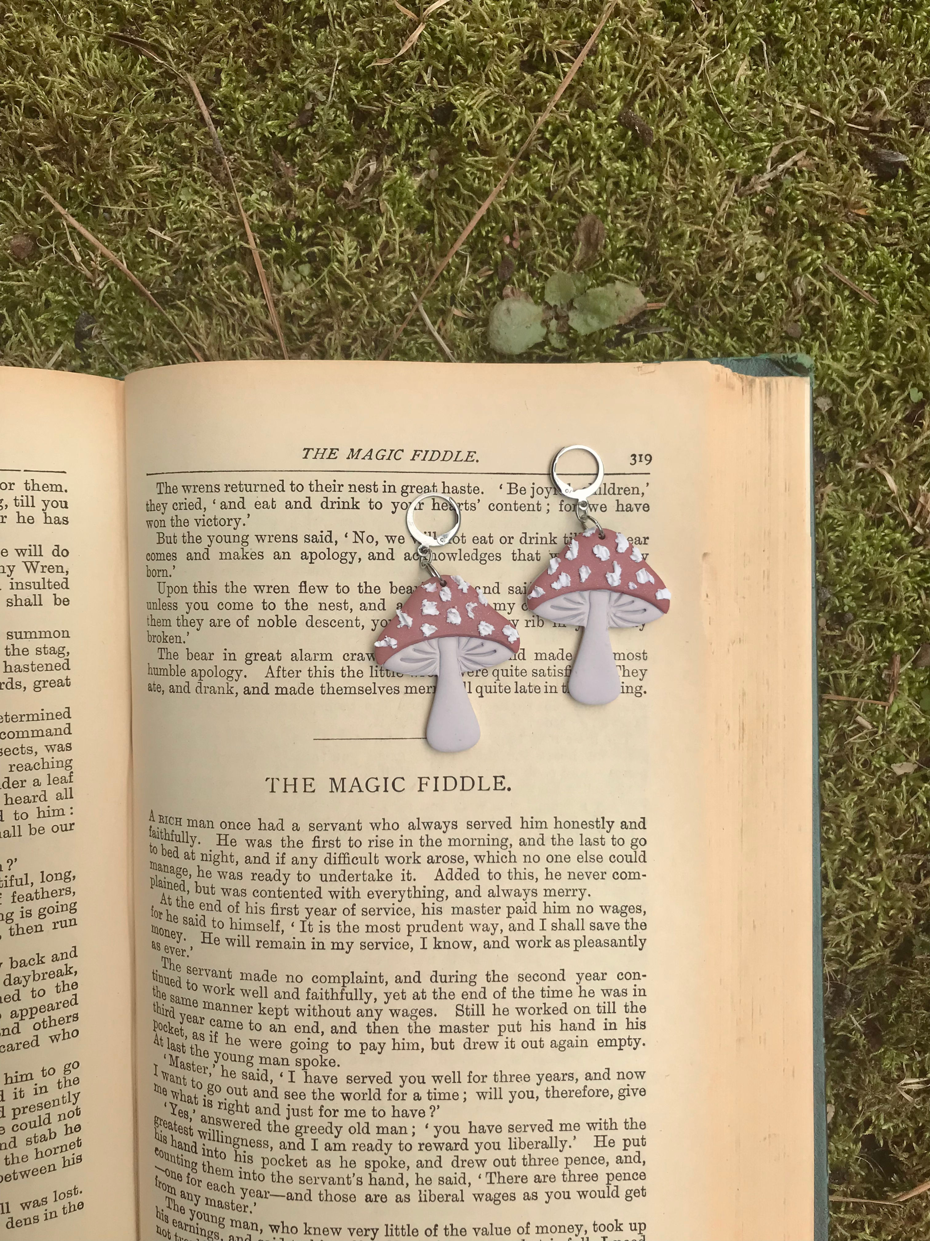 Happy Mushrooms Dangles