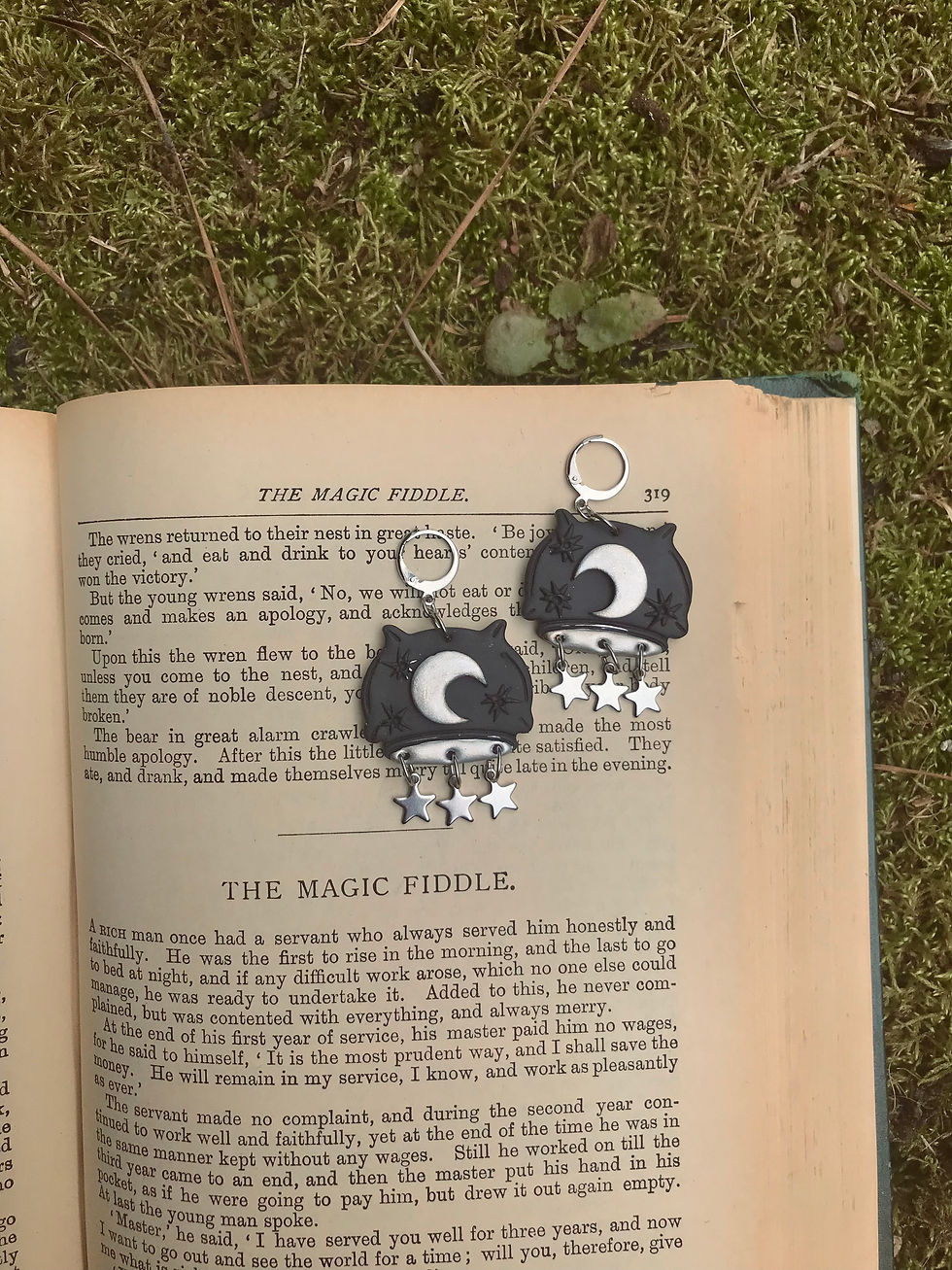 Thumbnail: Black Cauldron Dangles