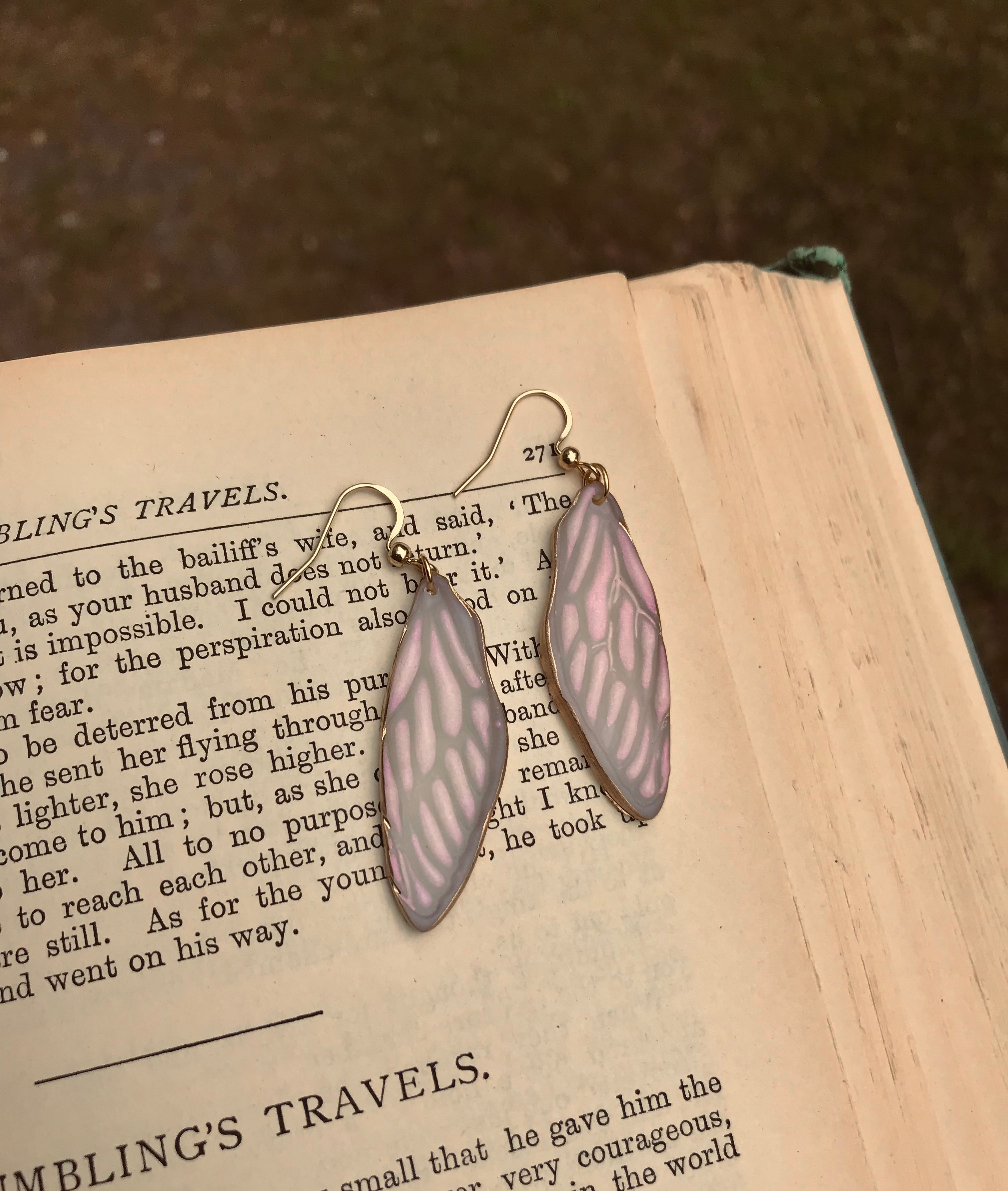 Fancy Cicada Earrings
