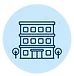 Symmetrical office and trees icon.webp