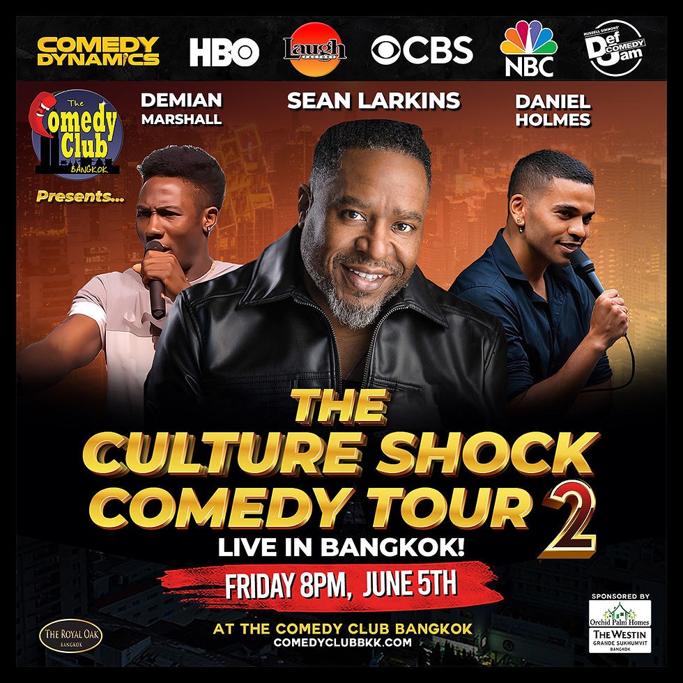 THE CULTURE SHOCK COMEDY TOUR 2 'ALL-BLACK ALL-STARS Comedy Show'!