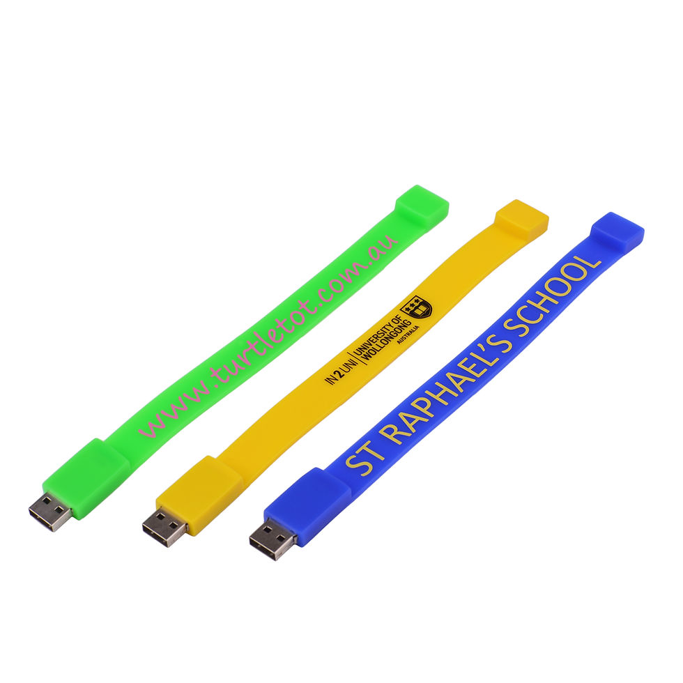 Thumbnail: Multicolour Wristband USB Flashdrive