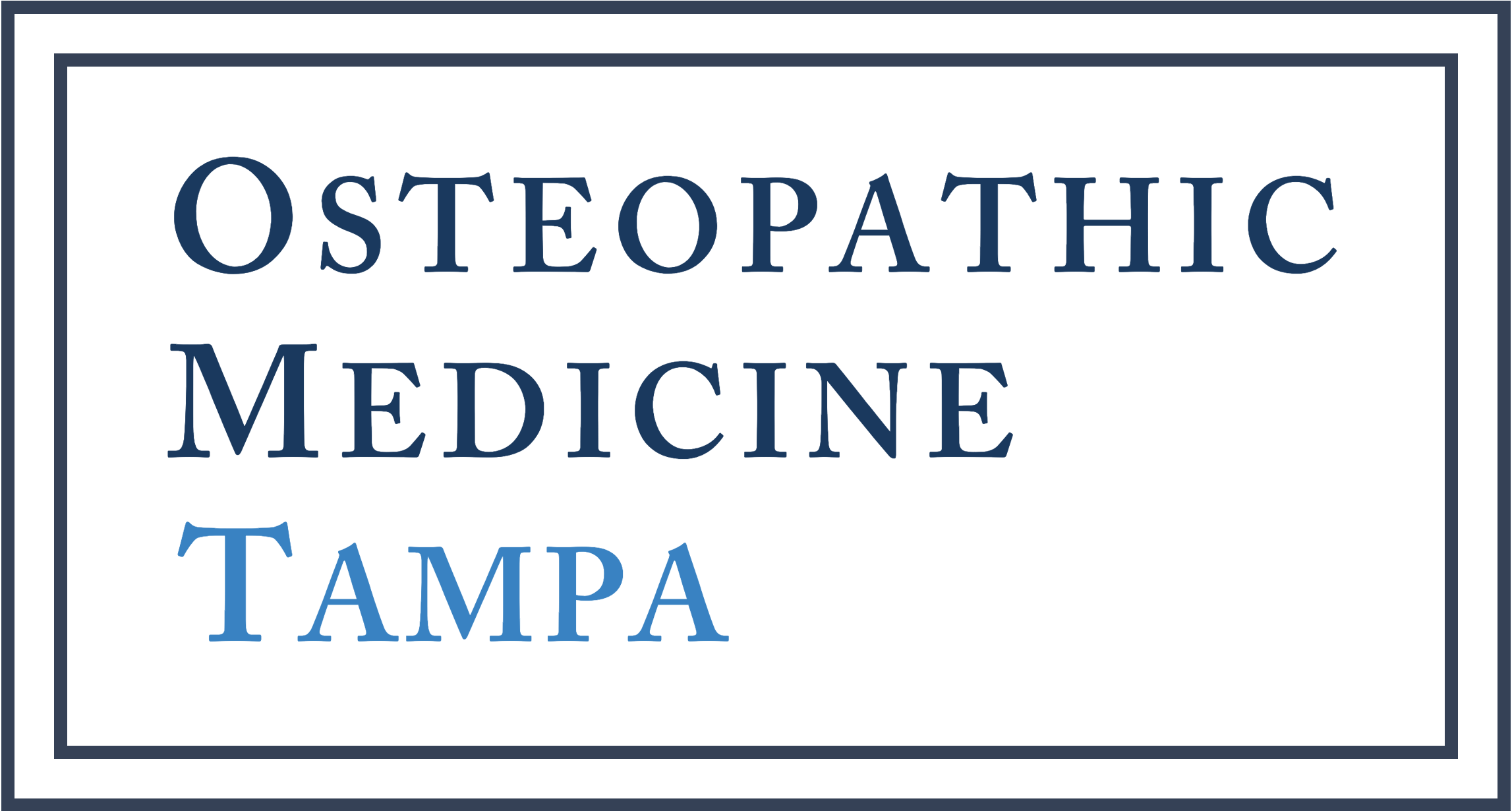 Osteopathic Medicine Tampa logo