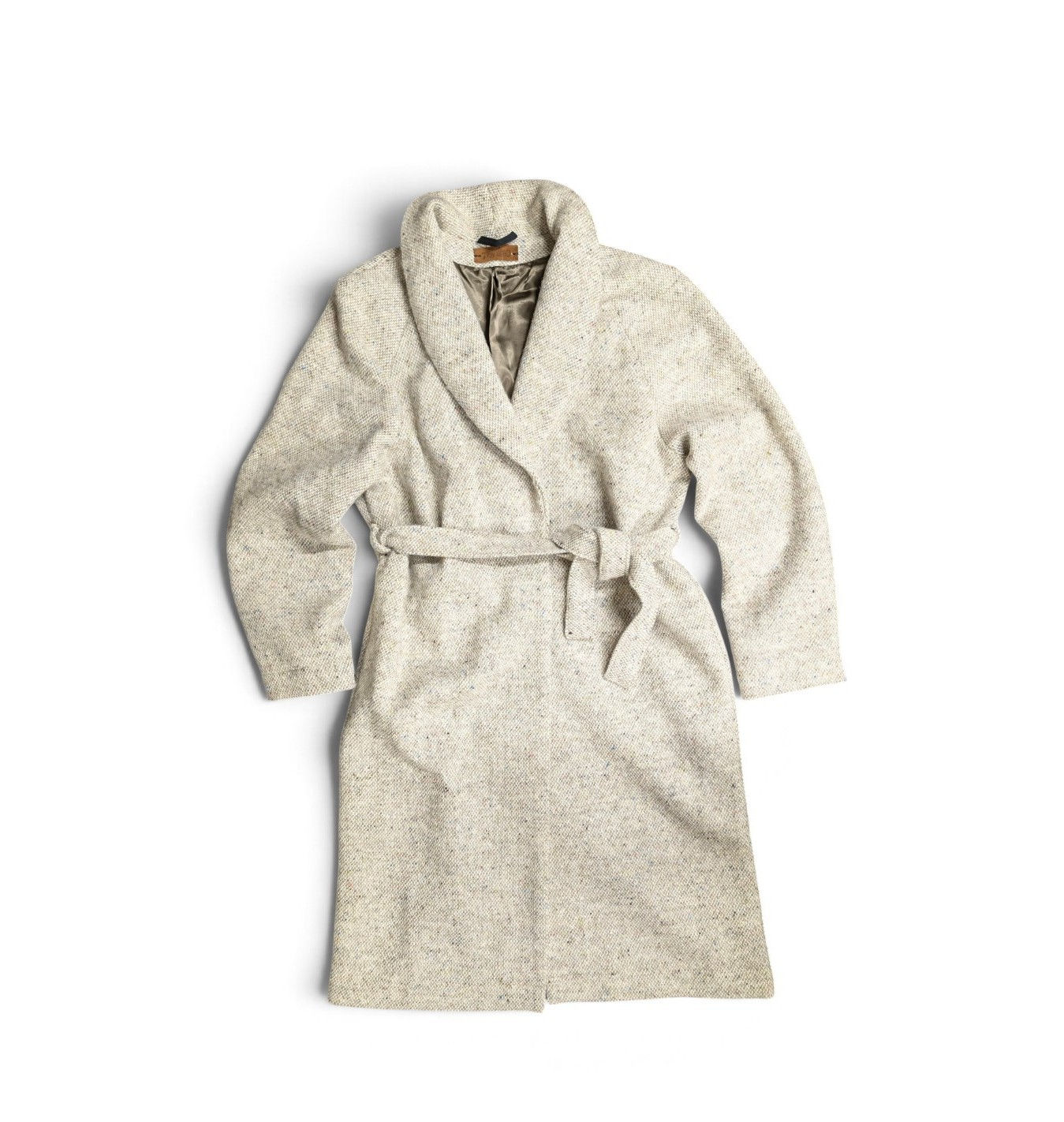 VUOMA-villakangastakki, Tweed Coat, taube