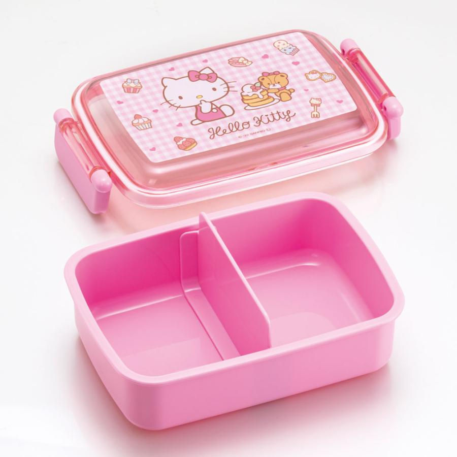 Thumbnail: HW0197 Skater Hello Kitty 抗菌兩格微波爐飯盒 (608155) (內容量約 450ml) (原箱3盒)