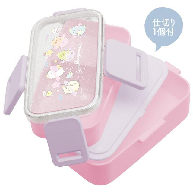 Thumbnail: SX0431 San-X 角落生物微波爐 4 點雙層密實飯盒 (849807) (內容量約 530 ml) (約 9 x 17 x 6 cm) (原箱3件)